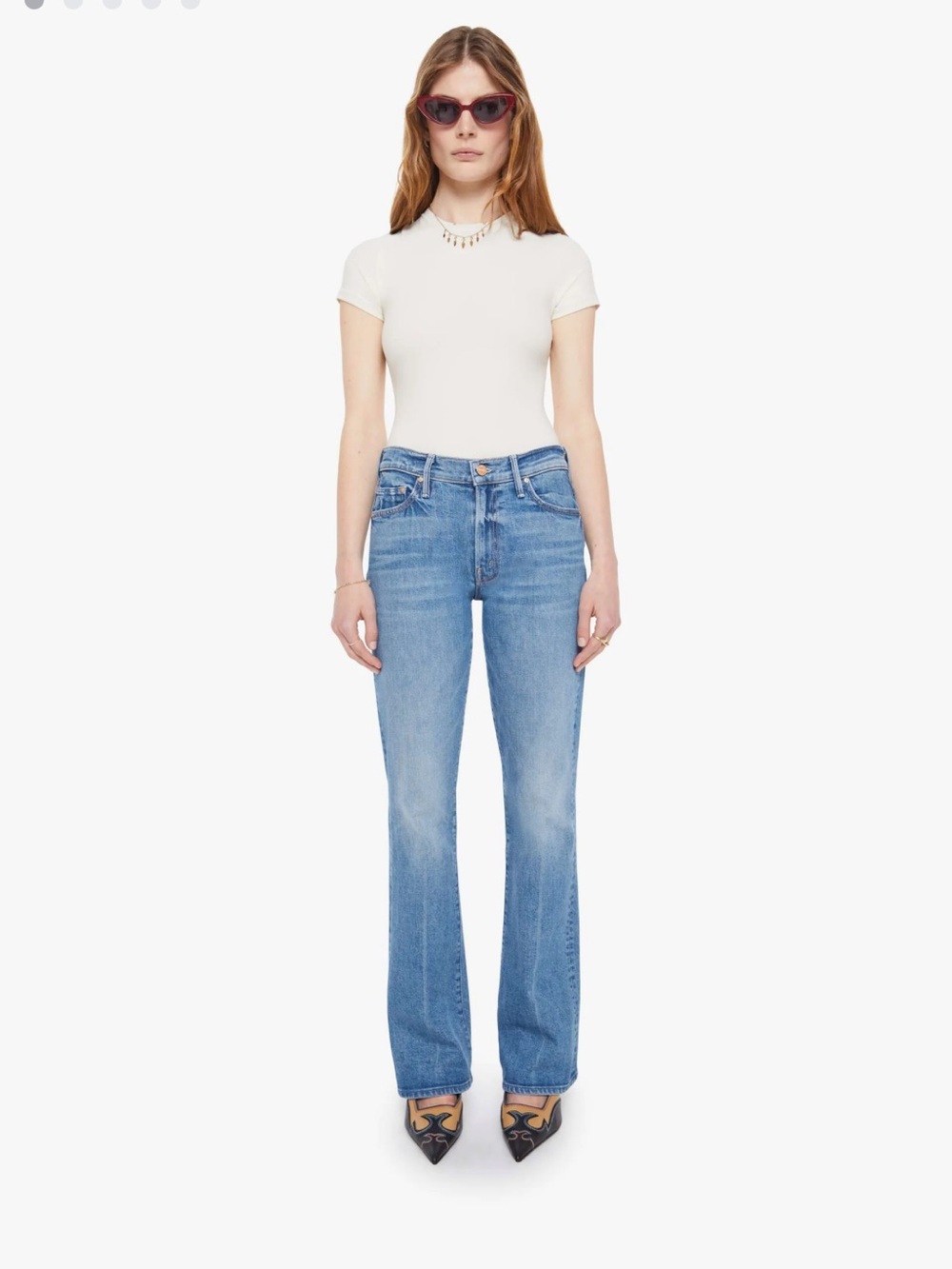 Mother Jeans the Outsider Sneak/Hokey Pokey, NWT, Sz 29